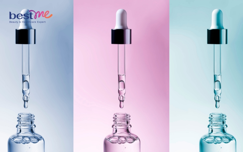 Ưu tiên lựa chọn serum có kết cấu mỏng, nhẹ