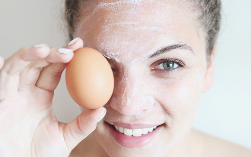 Mặt nạ lòng trắng trứng gà