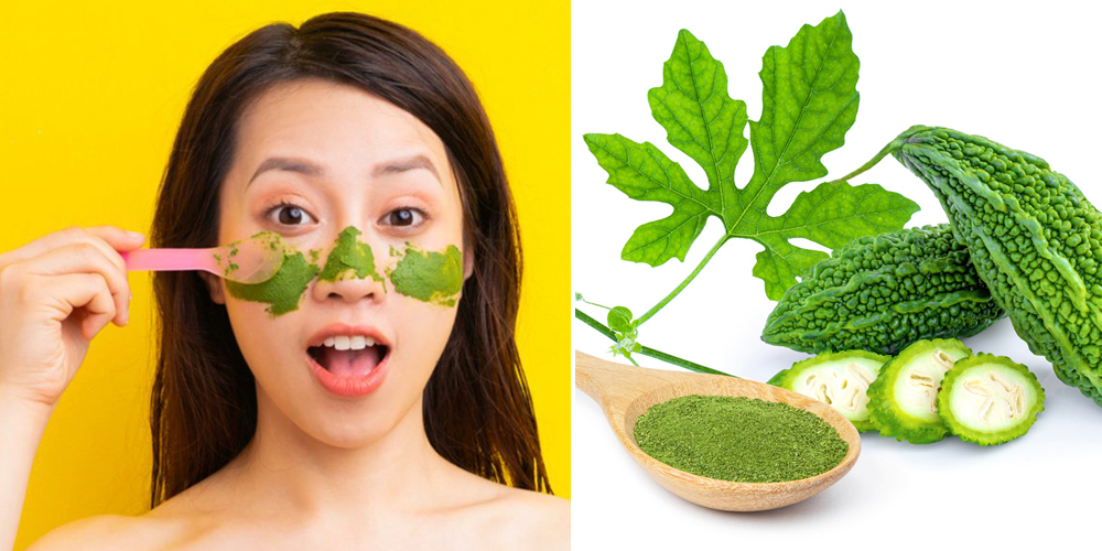 Mặt nạ khổ qua làm dịu da kích ứng