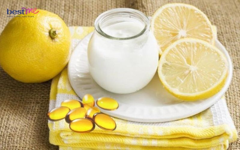 Kết hợp vitamin E trị thâm mụn hiệu quả