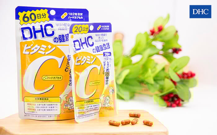 DHC Vitamin C nâng cao sức đề kháng tránh mắc bệnh vặt