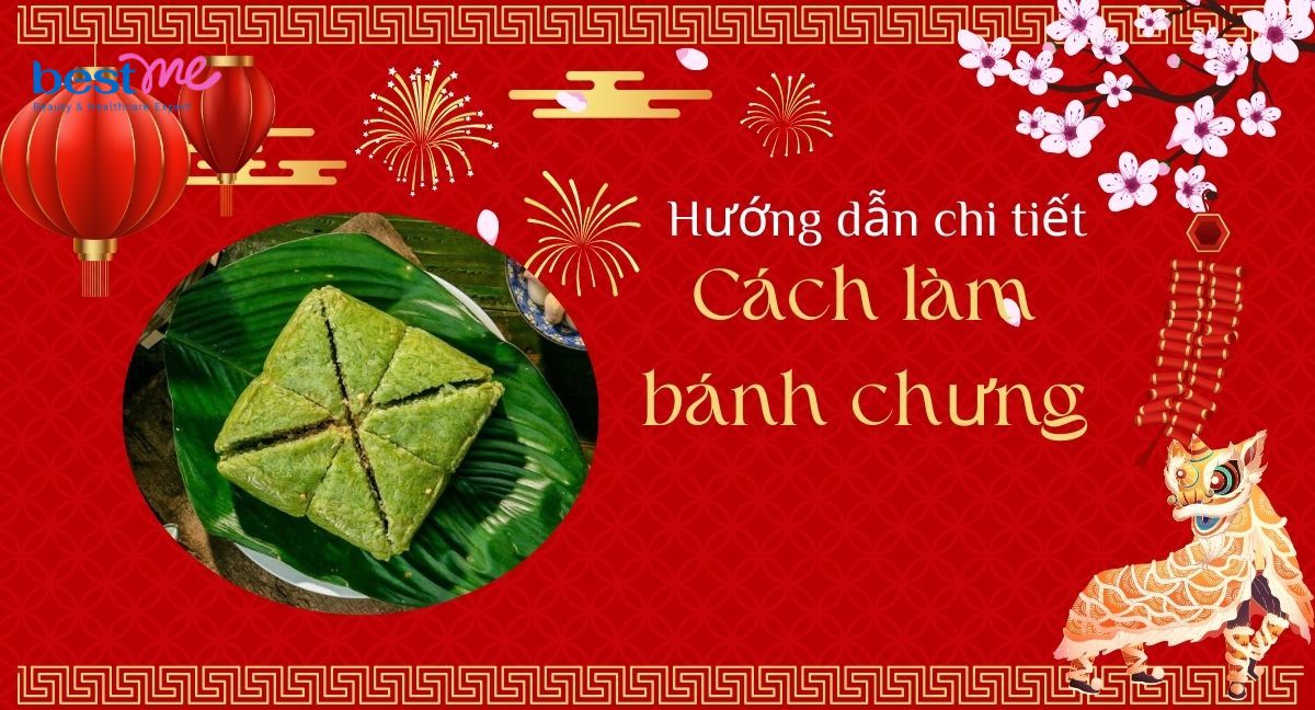Hướng dẫn chi tiết 3 cách làm bánh chưng mềm dẻo cho ngày Tết 