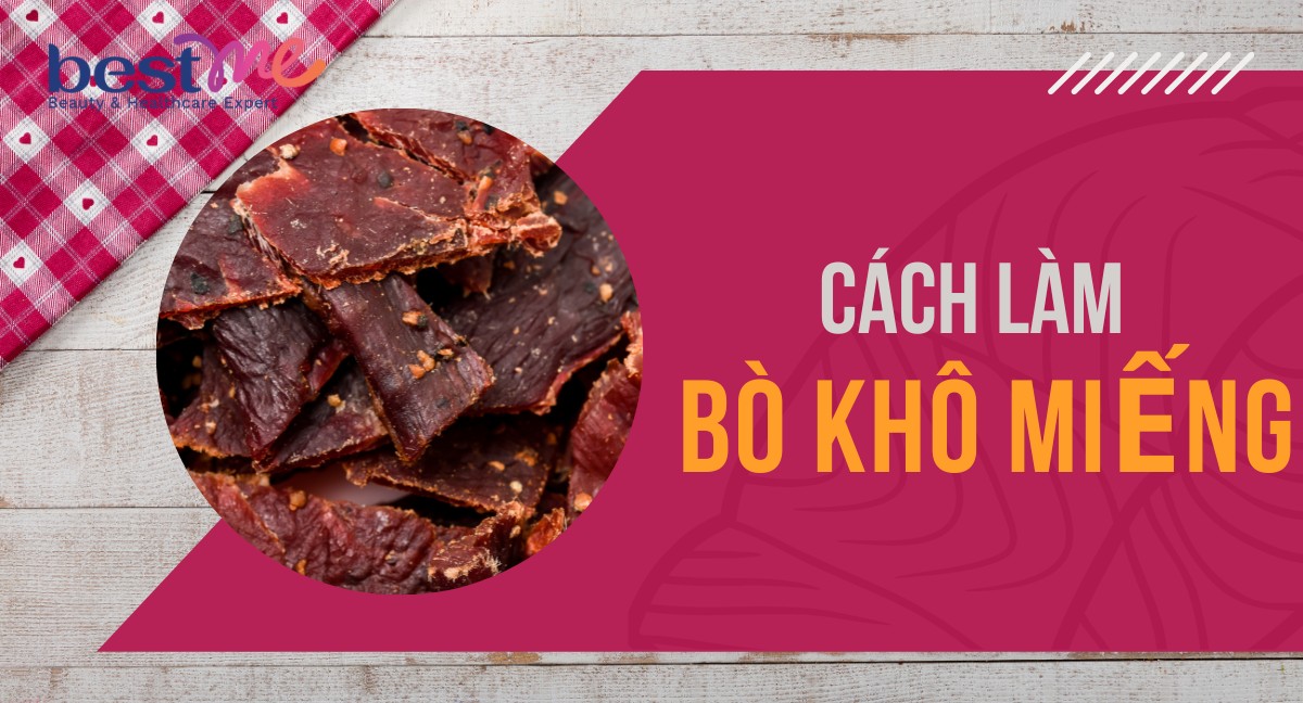 Cách làm bò khô miếng lai rai cực ngon không cần lò nướng