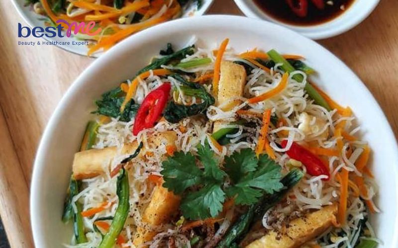 cach-lam-bun-gao-xao-chay---mon-an-bo-duong-cho-nguoi-an-chay-6 Cách làm bún gạo xào chay - Món ăn bổ dưỡng cho người ăn chay - 6