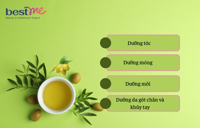 Một số công dụng khác của dầu olive