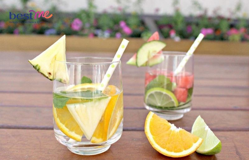 Detox dứa và chanh