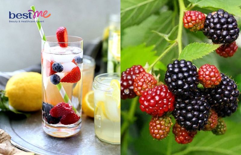 Detox cam và dâu tằm