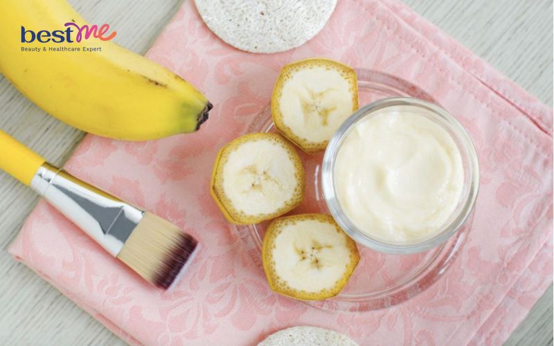 Mặt nạ ủ tóc khô cứng từ chuối
