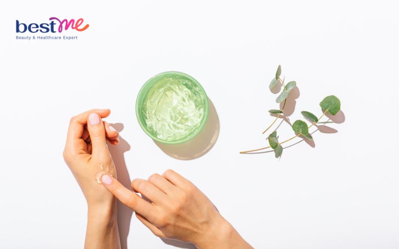 Cách làm trắng da với gel nha đam