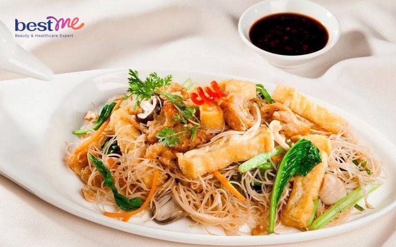 cach-nau-bun-kho-xao-chay-ngon-nhu-nha-hang-1 Cách nấu bún khô xào chay ngon như nhà hàng - 1