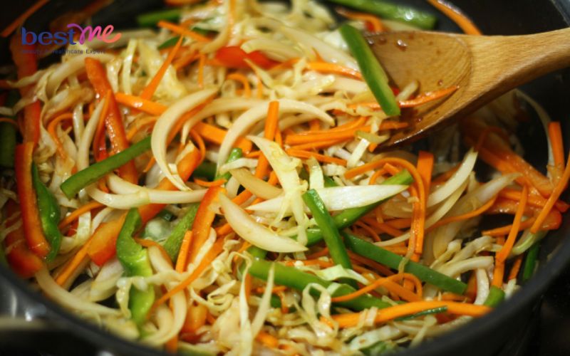 cach-nau-bun-kho-xao-chay-ngon-nhu-nha-hang-4 Cách nấu bún khô xào chay ngon như nhà hàng - 4