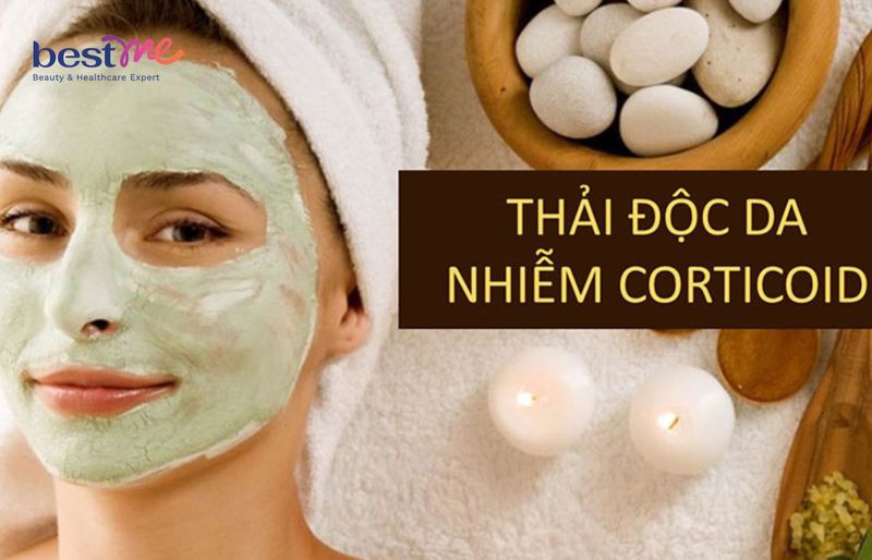 Mặt nạ thải độc da nhiễm corticoid 