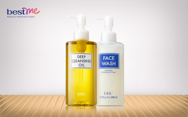 Double Cleansing là phương pháp rửa mặt với 2 bước quan trọng: dầu tẩy trang và sữa rửa mặt giúp tăng hiệu quả làm sạch gấp 2 lần