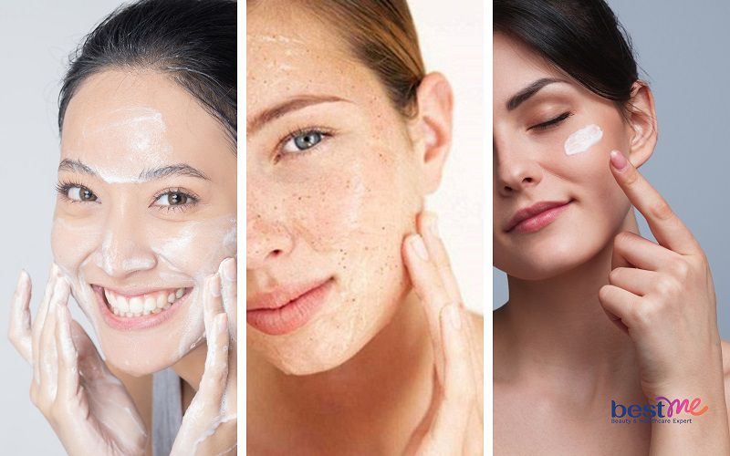 Cách dùng tẩy da chết mặt tại nhà với 3 bước đơn giản