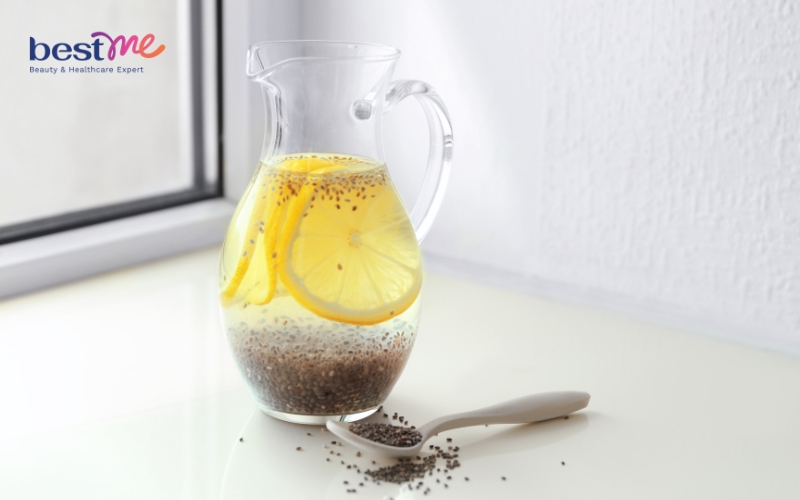 Nước detox hạt chia đã và đang được rất nhiều chị em ưa chuộng