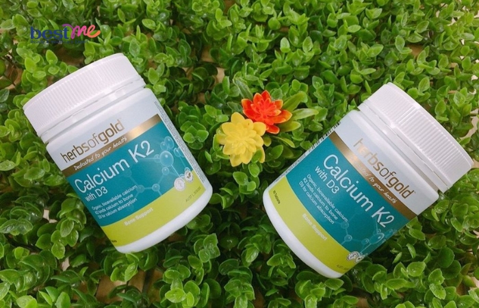Herbs of Gold Calcium K2 with D3