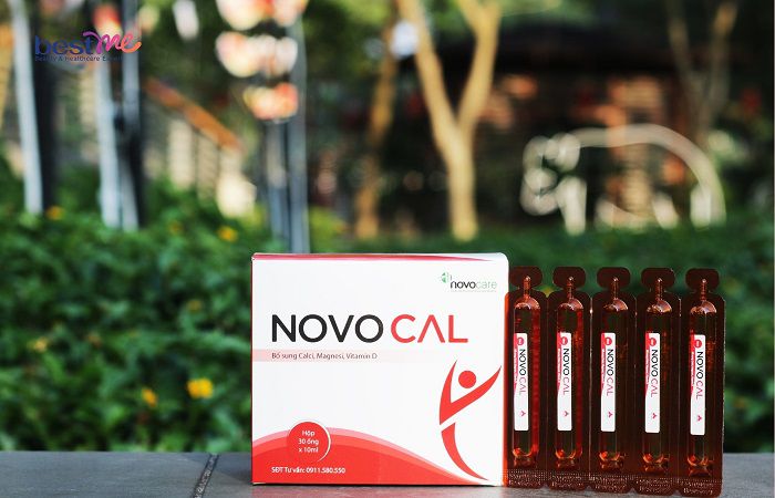 Canxi cho bà bầu dạng ống NOVOCAL Mg