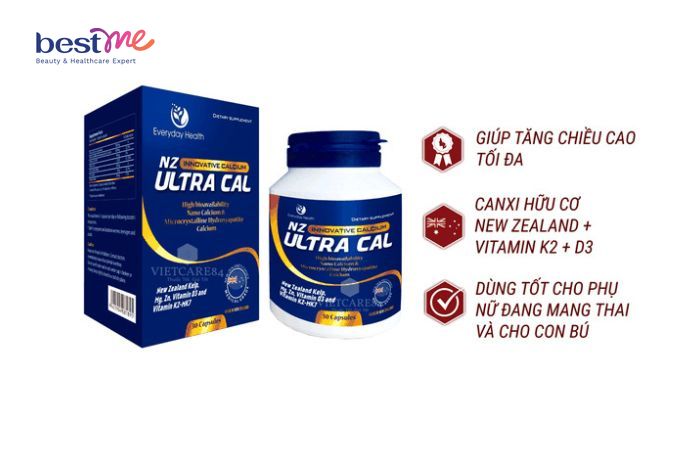 Viên uống canxi nano NZ - Ultra Cal