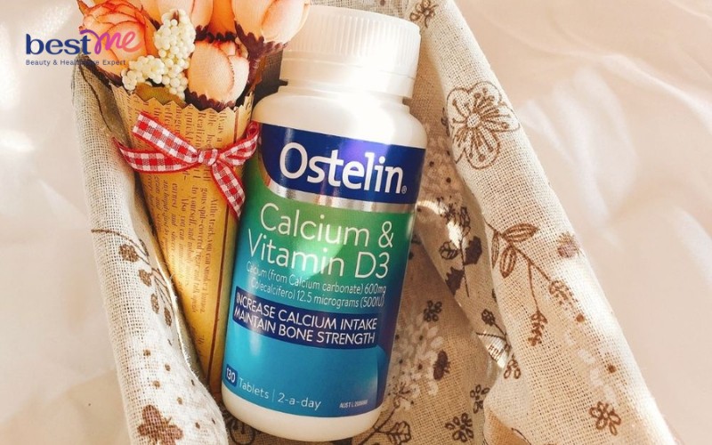 Canxi hữu cơ cho bà bầu Ostelin Calcium & Vitamin D3