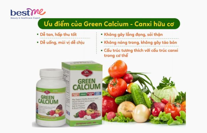Canxi hữu cơ Green Calcium 