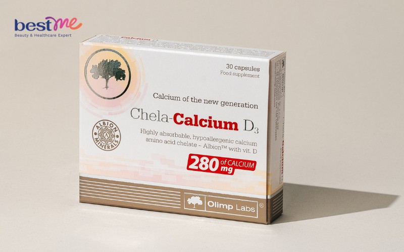 Chela Calcium D3 là canxi hữu cơ có xuất xứ từ Ba Lan