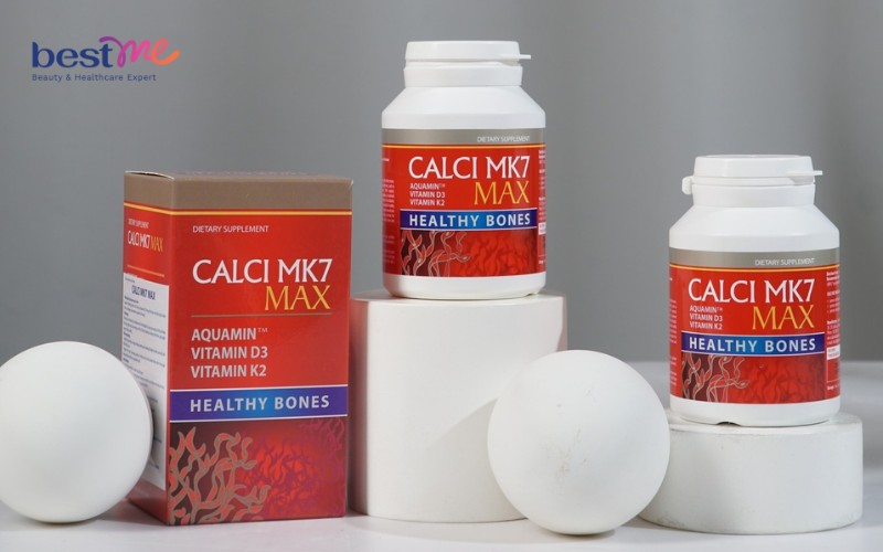 Calci MK7 Max là canxi hữu cơ chiết xuất từ tảo biển đỏ