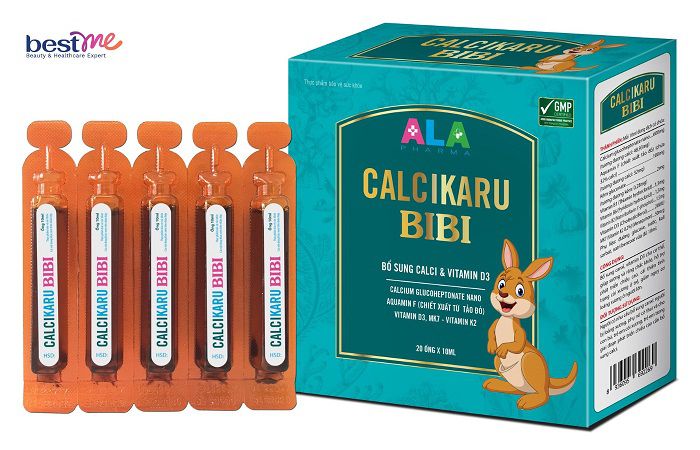 Calcikaru Bibi ALA - Thực phẩm bổ sung canxi dạng nước