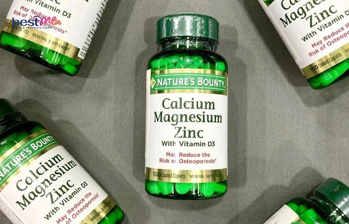 Nature’s Bounty Calcium Magnesium Zinc bổ sung canxi, magie và kẽm cho cơ thể