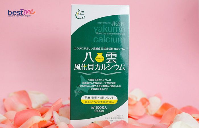 Bổ sung canxi hữu cơ cho cơ thể với canxi vỏ sò Yakumo