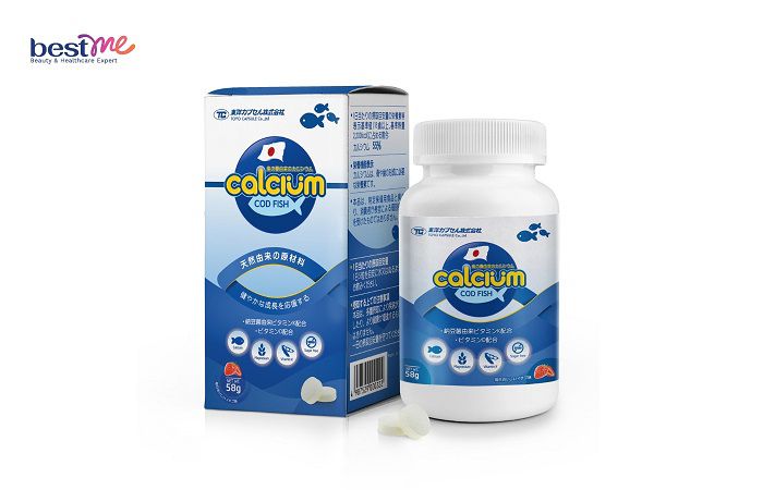 Canxi Nhật được chiết xuất từ cá tuyết Calcium Cod Fish