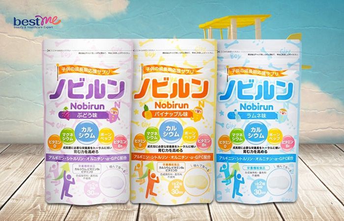 Canxi Nobirun với 3 hương vị thơm ngon cho trẻ