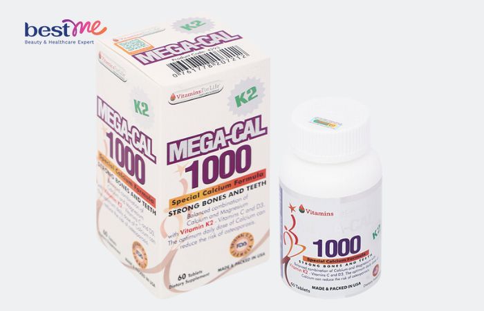 Mega-cal 1000 Vitamin For Life