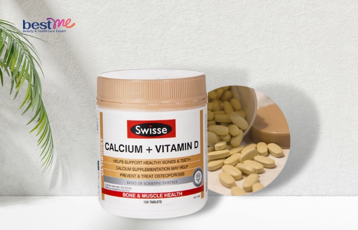 Swisse – Calcium + Vitamin D của Úc