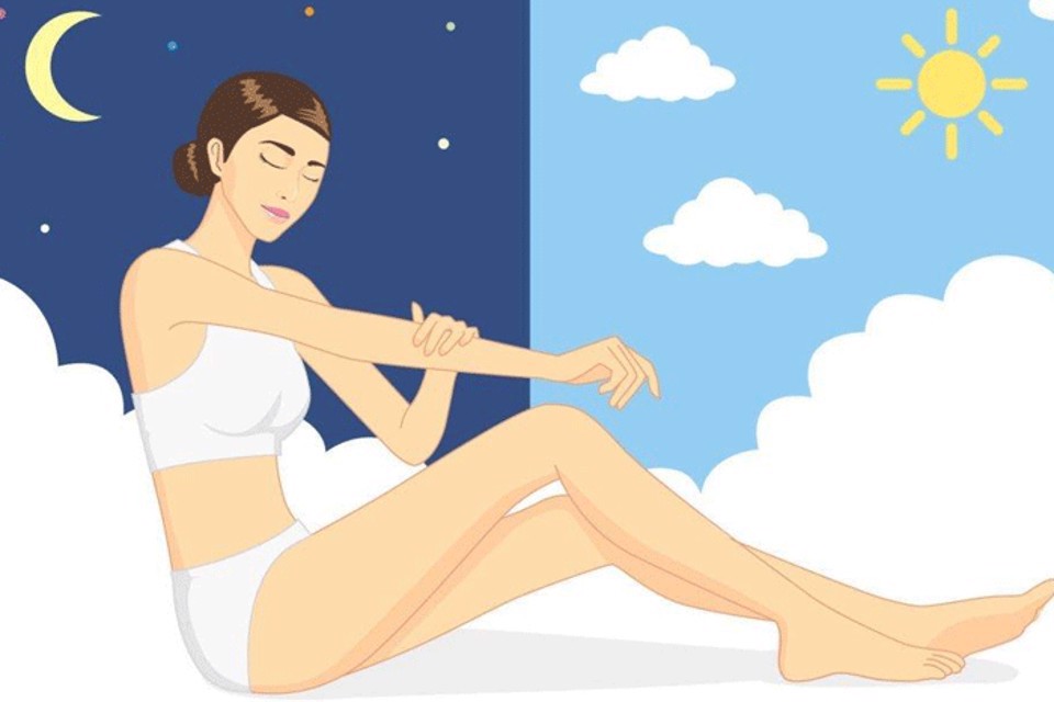 So sánh và phân biệt chu trình chăm sóc da ban ngày và ban đêm