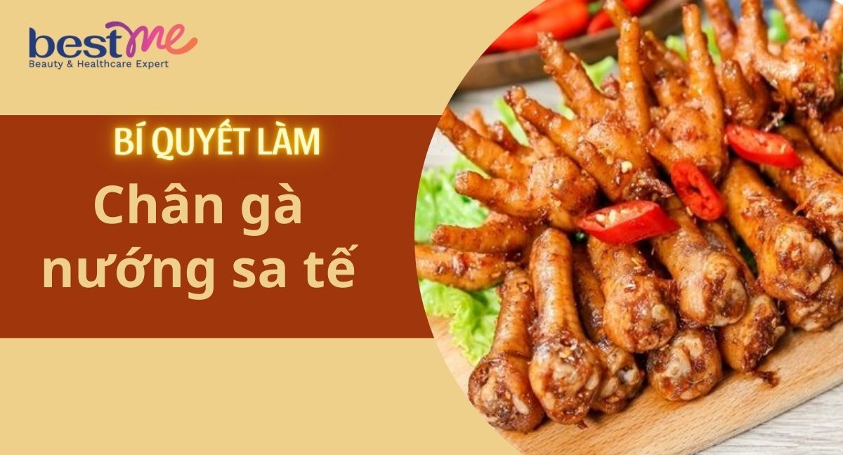 Bí quyết làm chân gà nướng sa tế ngon nhức nách ai cũng mê