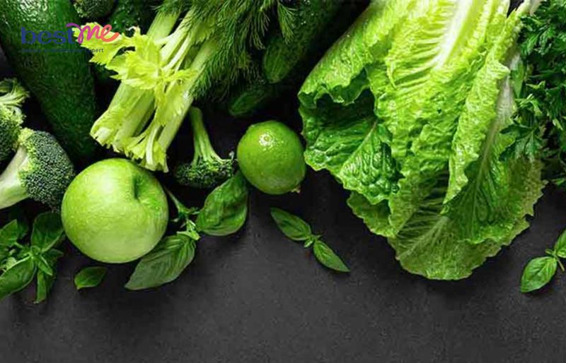 Ăn rau xanh giúp giảm mỡ bụng hiệu quả