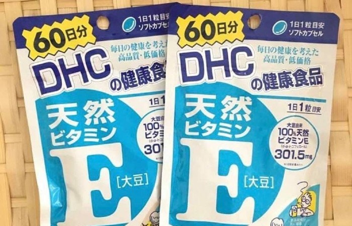 Chị em da lão hóa không nên bỏ qua viên uống vitamin E DHC