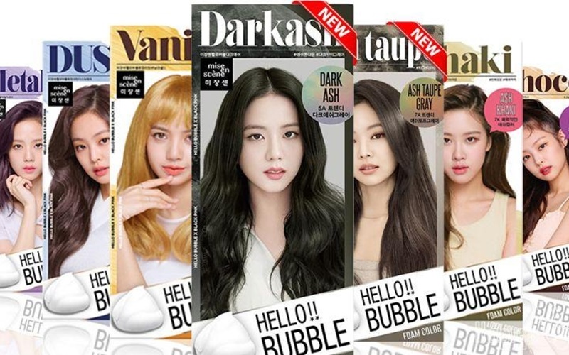 [Chi tiết] Thuốc nhuộm tóc BlackPink bảng màu năm 2024 - 14