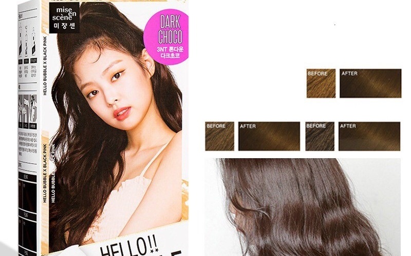 [Chi tiết] Thuốc nhuộm tóc BlackPink bảng màu năm 2024 - 2
