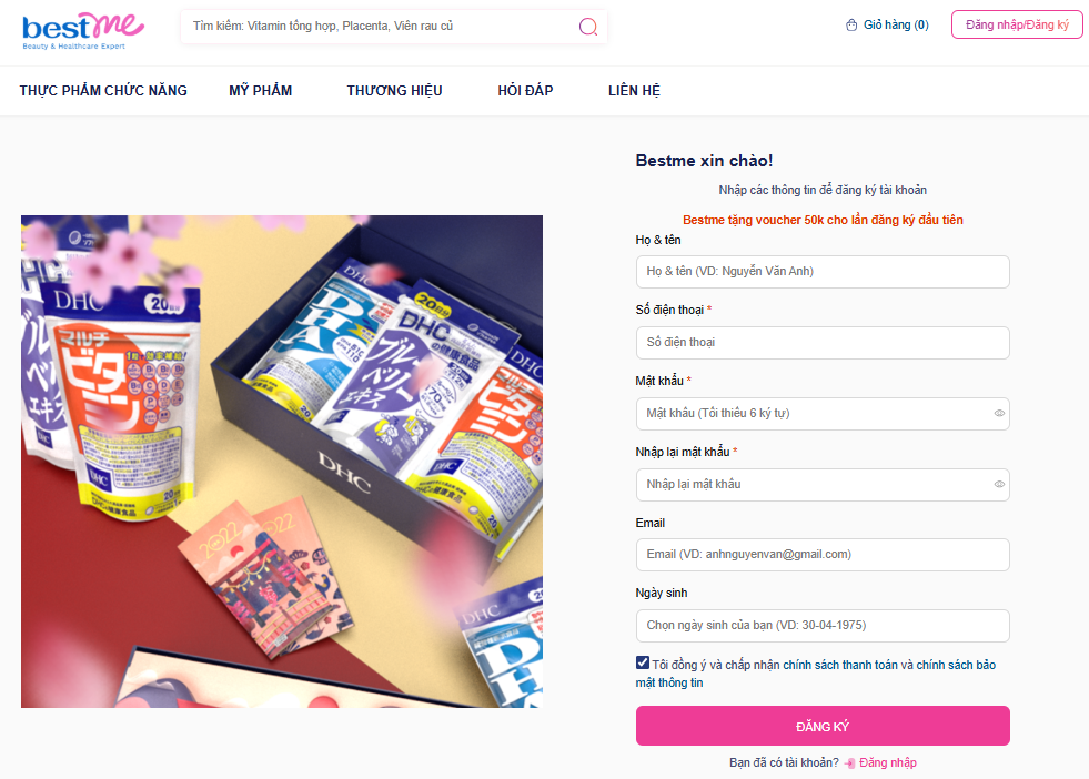 chính sách hạng thành viên bestme