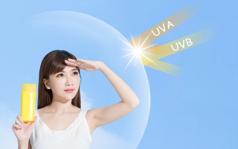 Khi làn da của bạn thường xuyên tiếp xúc với tia UV, hàng rào bảo vệ trên da sẽ bị phá vỡ