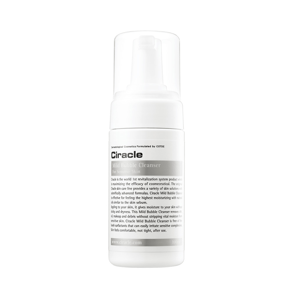 Sữa rửa mặt tạo bọt dịu nhẹ Ciracle Mild Bubble Cleanser (100ml)