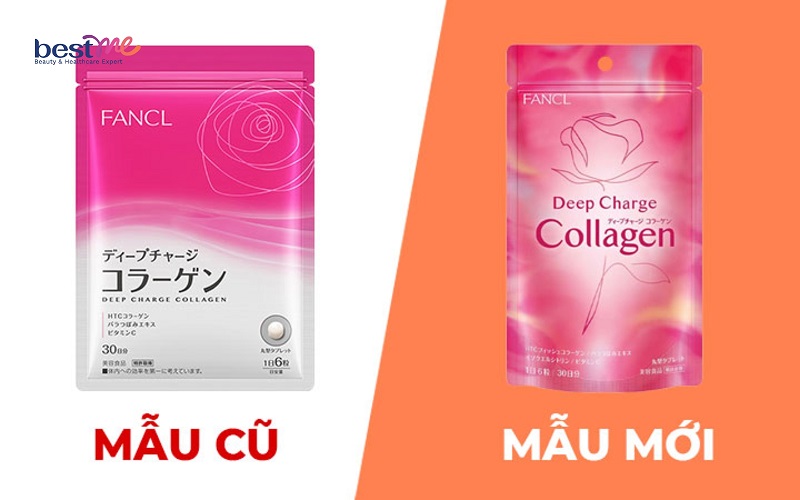 Collagen trắng da của Nhật dạng viên Fancl HTC Deep Charge