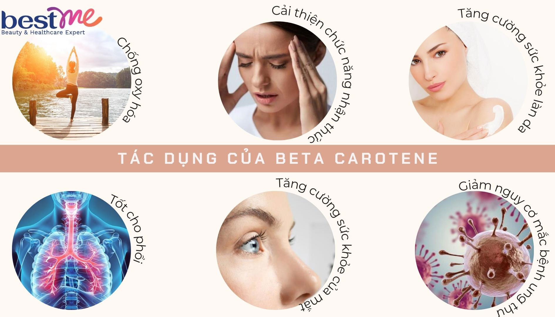 Công dụng nổi bật của beta carotene