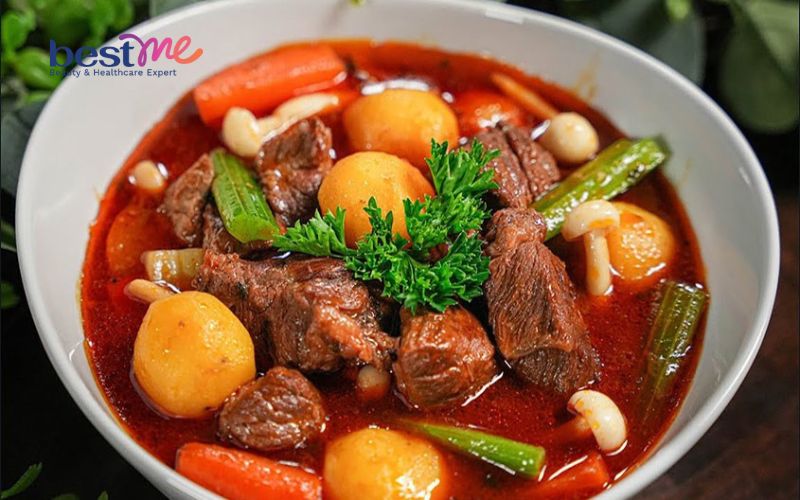 Công thức làm thịt bò hầm rau củ ngọt thơm nhanh mềm ngon khó cưỡng  - 1