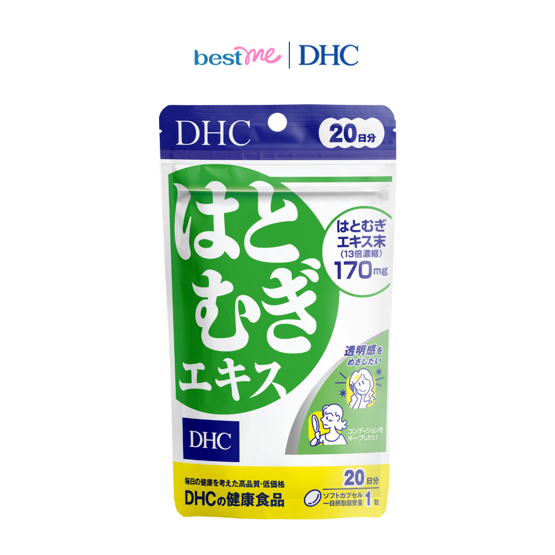 Thực phẩm bảo vệ sức khỏe DHC Adlay Extract dạng viên uống