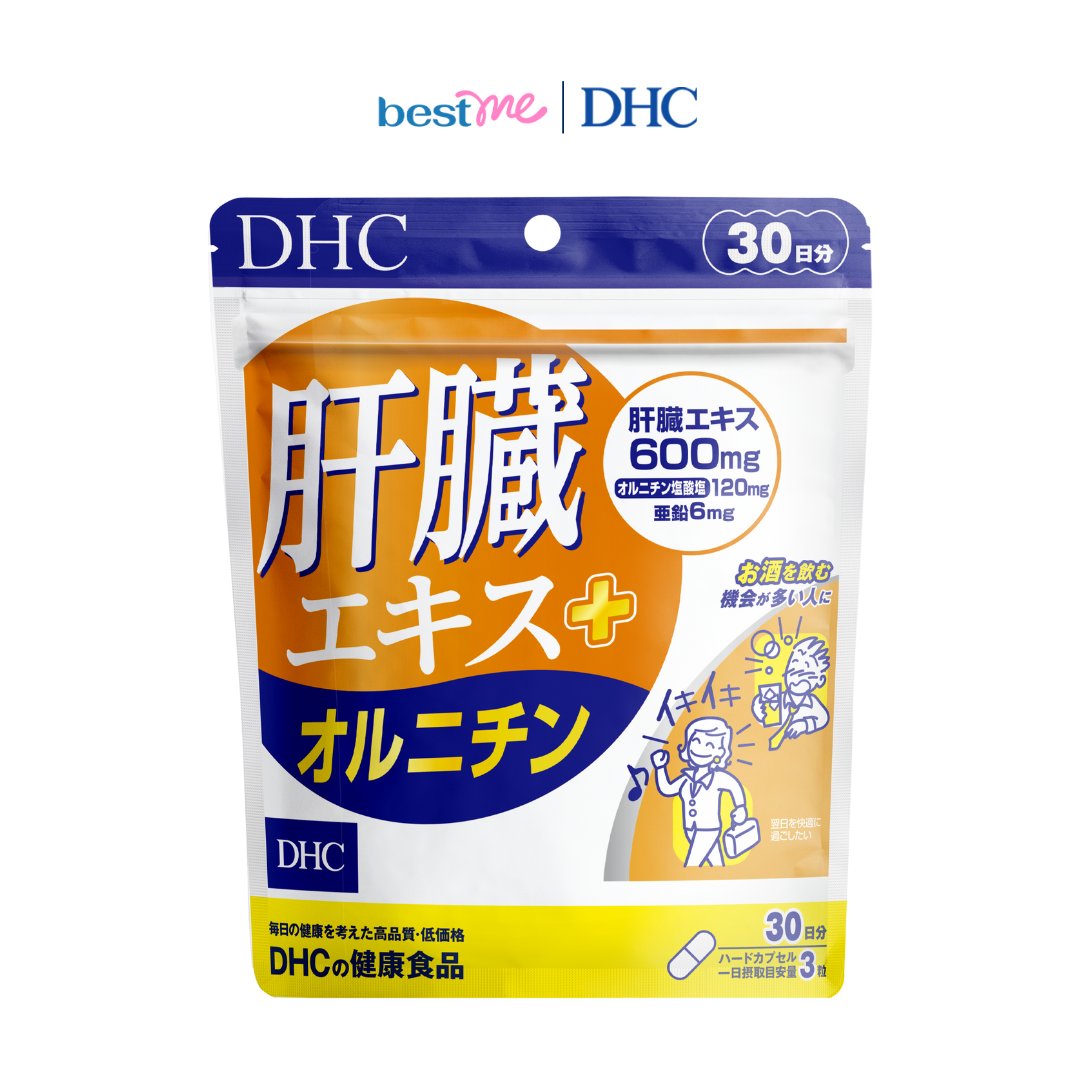 Thực phẩm bảo vệ sức khỏe DHC Liver Essence + Ornithine dạng viên uống