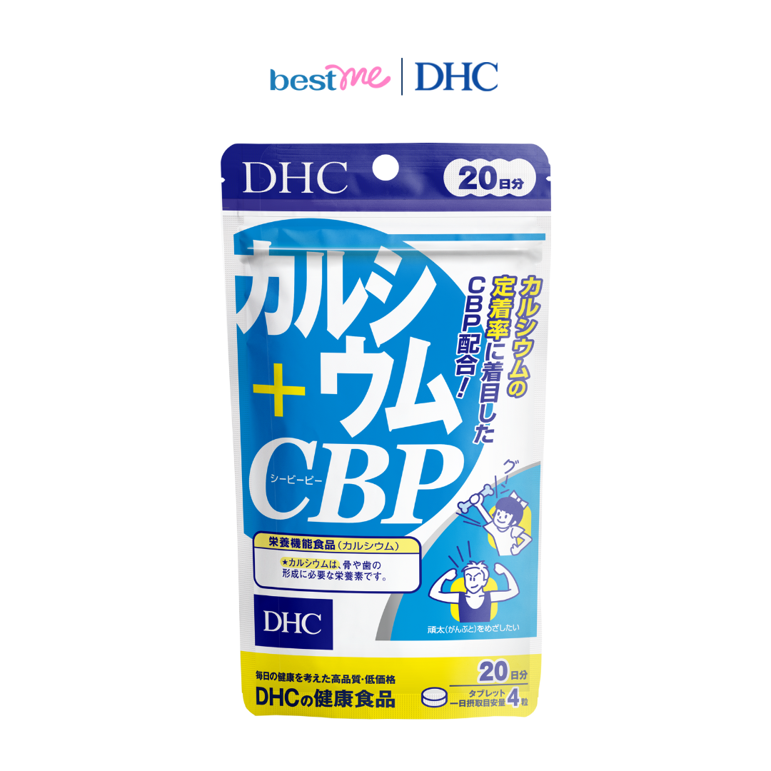 Thực phẩm bảo vệ sức khỏe DHC Calcium + CBP dạng viên uống