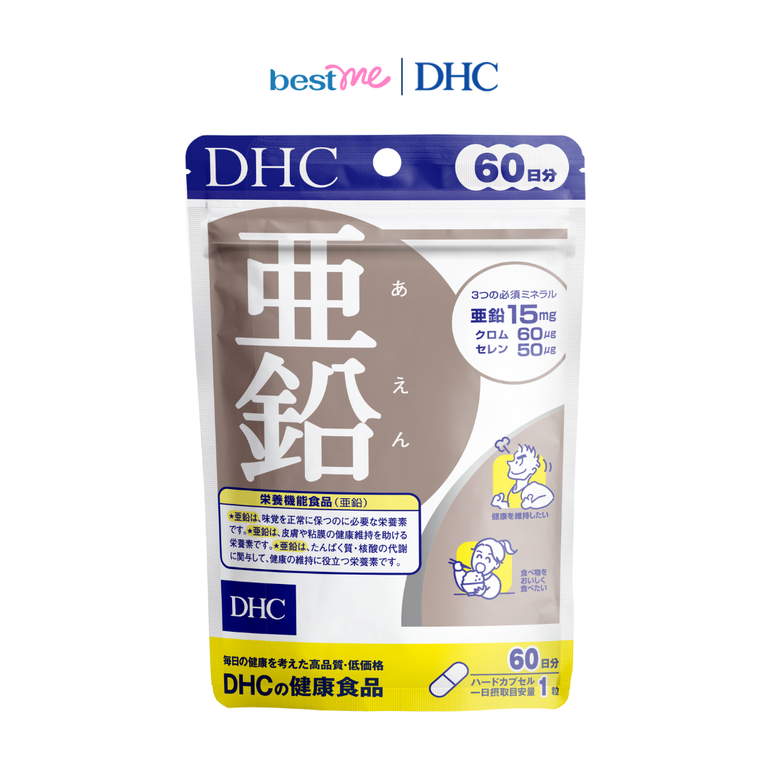 Thực phẩm bảo vệ sức khỏe DHC Zinc dạng viên uống