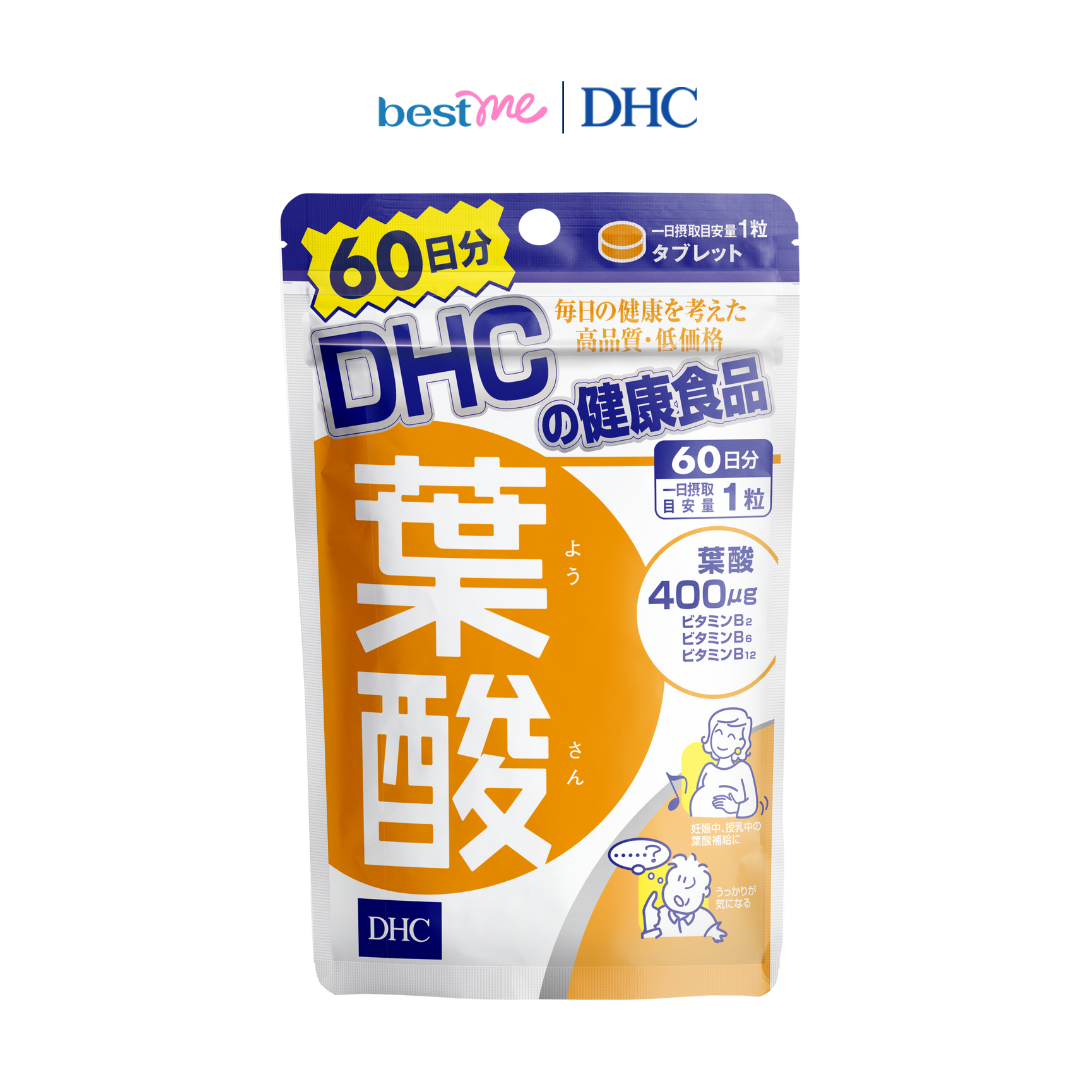 Thực phẩm bảo vệ sức khỏe DHC Axit Folic dạng viên uống